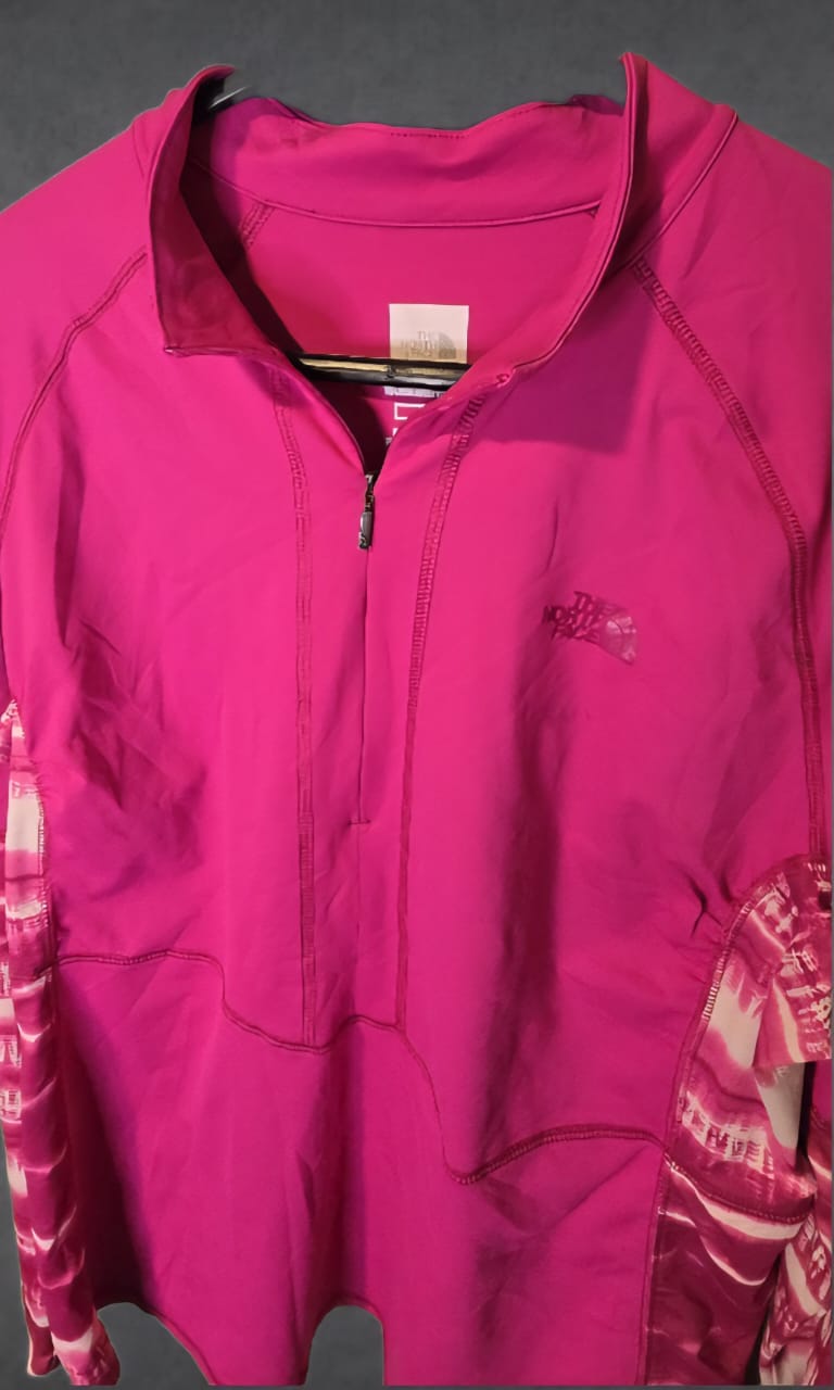 Polera The North Face Media Cremallera - Talla L/G