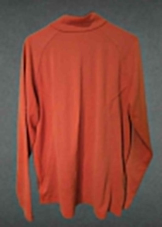Polera Columbia Media Cremallera - Terracota Clásico - Talla L