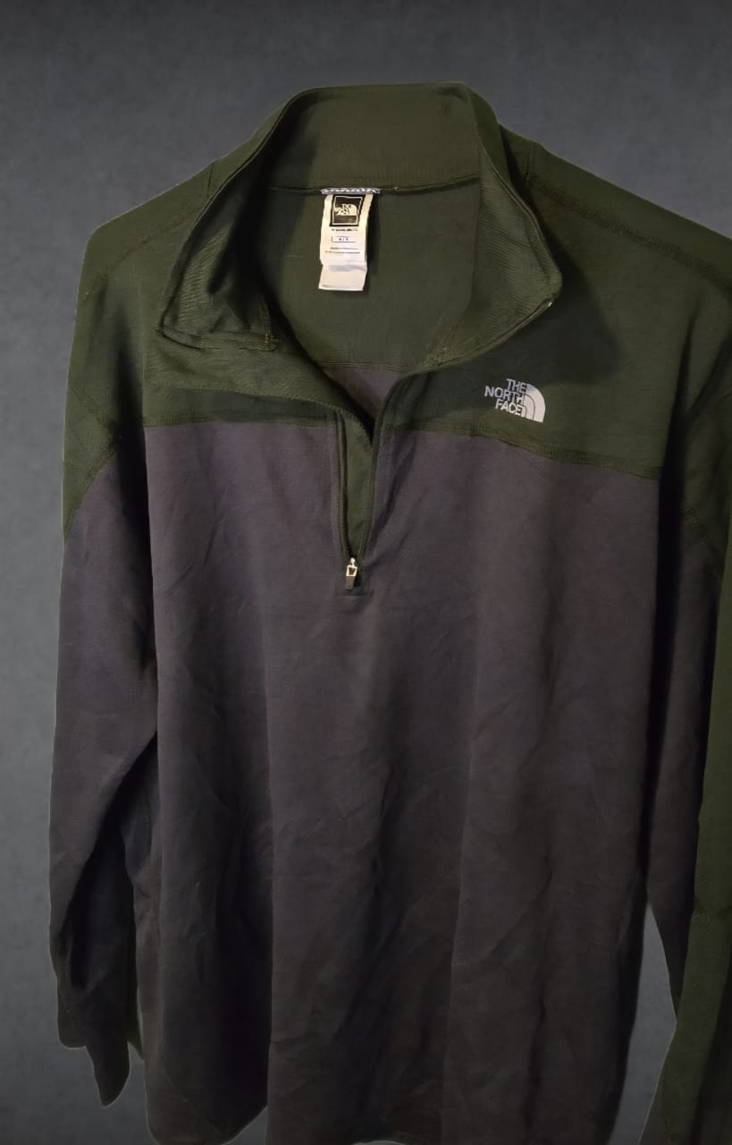 Polera The North Face Media Cremallera Talla XL/GT
