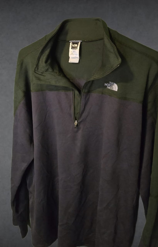 Polera The North Face Media Cremallera Talla XL/GT